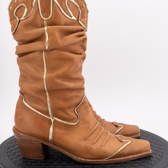 NaNa Womens Vintage Cowboy Boots sz 10 - Picture 7 of 9